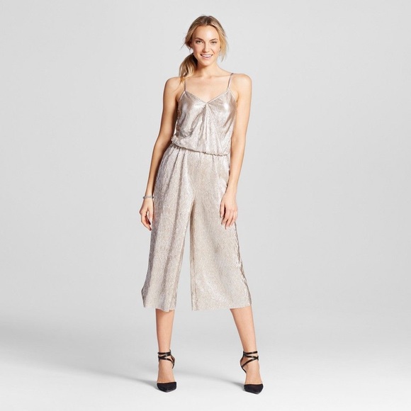 Xhilaration Other - Target Xhilaration Metallic Gold Jumpsuit Xhilaration Other - Target Xhilaration Metallic Gold Jumpsuit